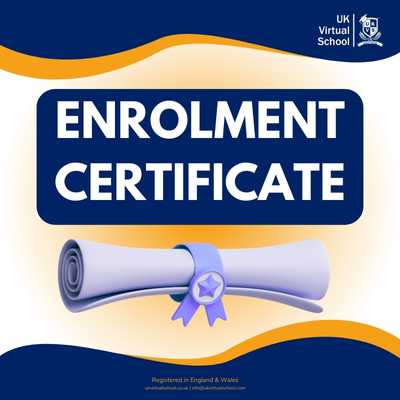 What's Included - Enrolment Certificate